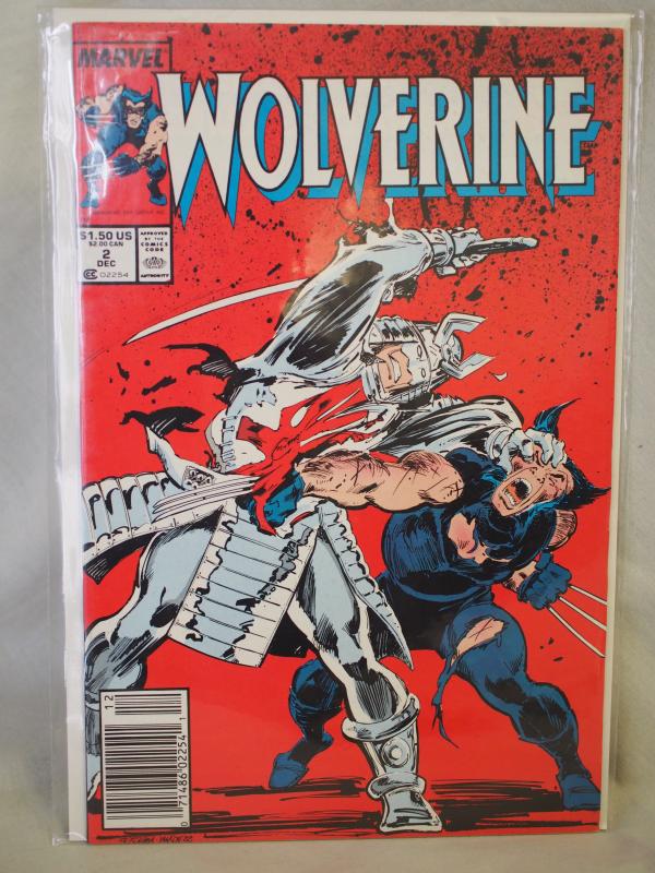 Wolverine  2  1988  in VF/NM condition. Unread .