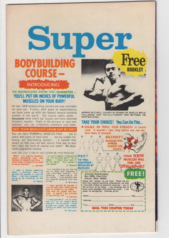 MONSTER HUNTERS #14 - 5.0 - WP - Ditko