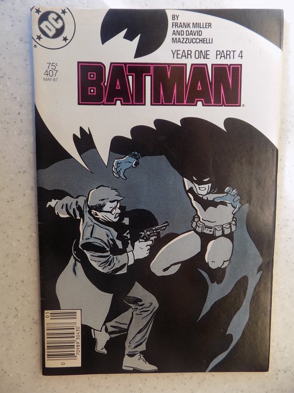 BATMAN # 404-407 YEAR ONE COMPLETE DC FRANK MILLER DETECTIVE