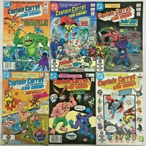 CAPTAIN CARROT#3-14 VF LOT 1982  (6 BOOKS)  DC BRONZE AGE COMICS