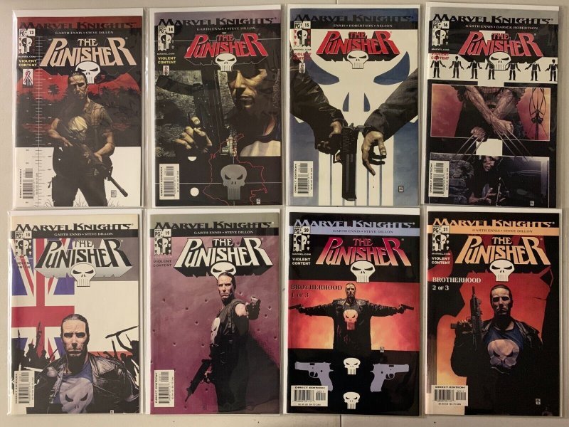 The Punisher comics lot #2-37 (last issue) 24 diff avg 7.0 (2001-04)