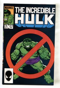 INCREDIBLE HULK #317-comic book-Marvel-NM-