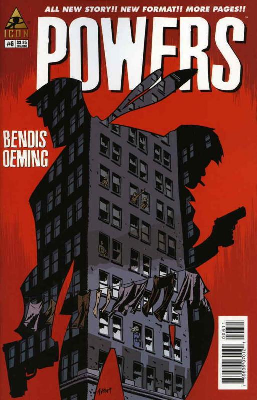 Powers (Vol. 3) #6 VF/NM; Icon | save on shipping - details inside