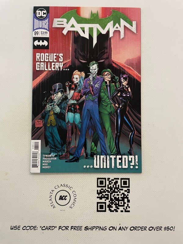 Batman #89 NM 1st Print DC Comic Book Catwoman Joker Robin Ivy Punchline 34 J223