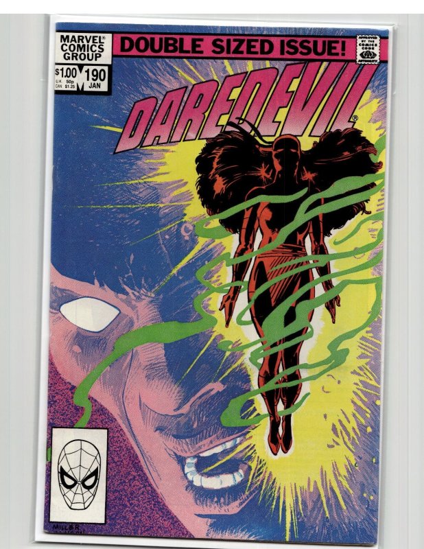 Daredevil #190 Direct Edition (1982) Daredevil