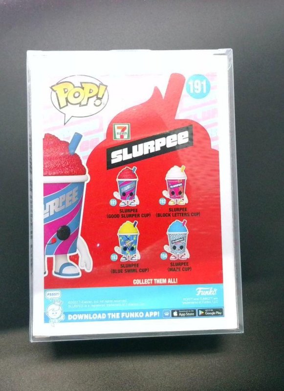 Funko Pop! Slurpee (Good Slurper Cup) #191, 7-Eleven Excl.