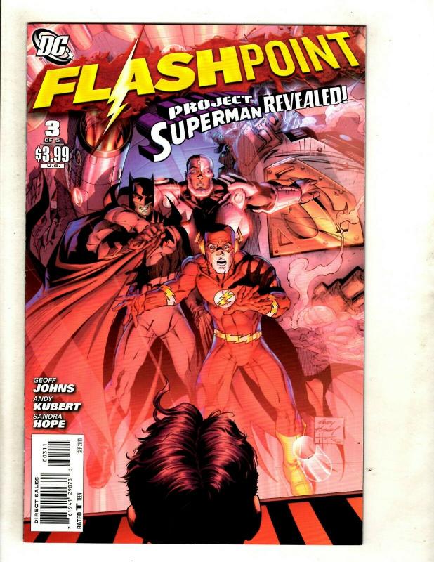 Flashpoint Complete DC Comics LTD Series # 1 2 3 4 5 NM 1st Prints Flash GK5