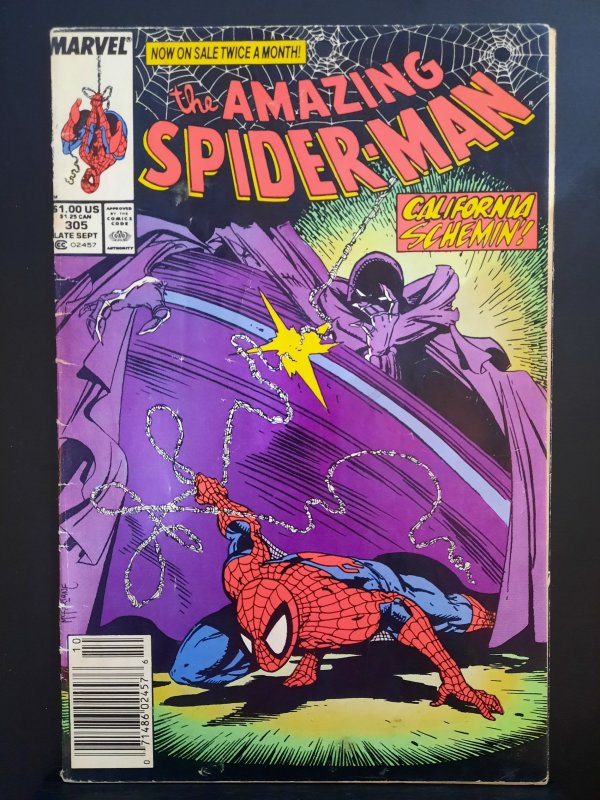 The Amazing Spider-Man #305 (1988) low grade