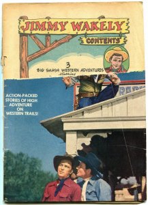 Jimmy Wakely #5 1950-DC-B-Western movie photo cover-Alex Toth art fair 