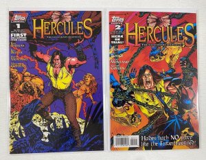 Hercules the Legendary Journeys lot #1-2 Topps 2 different books 8.0 VF (1996)