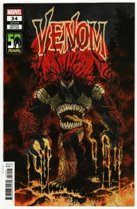 Venom #34 Superlog Man-Thing Variant (Marvel, 2021) NM