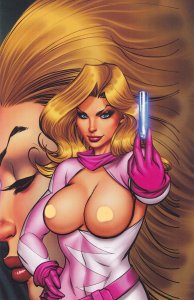 Black Ops Publishing Power Hour #1 Ale Garza Topless Variant NM