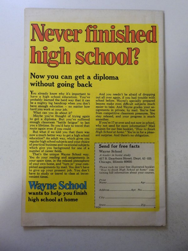 Uncanny Tales #9 (1975) VG+ Condition small moisture stains inner fc