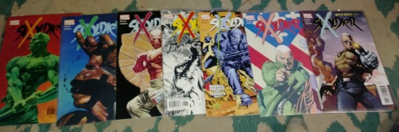 X SOLDIER # 5 6 7 8 9 10 11  CABLE XMEN FUTURE NATHAN SUMMERS