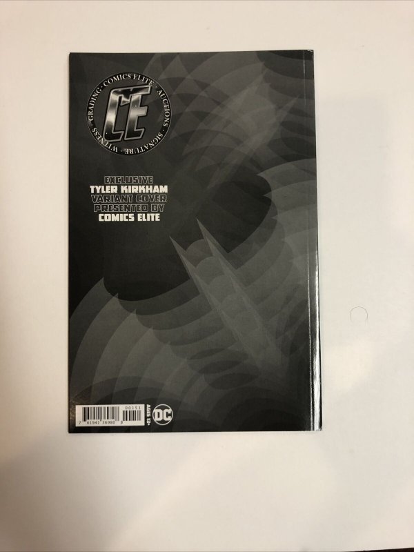 Batman Black & White (2021) #1 (NM) Comics Elite Edition Signed By Kirkham