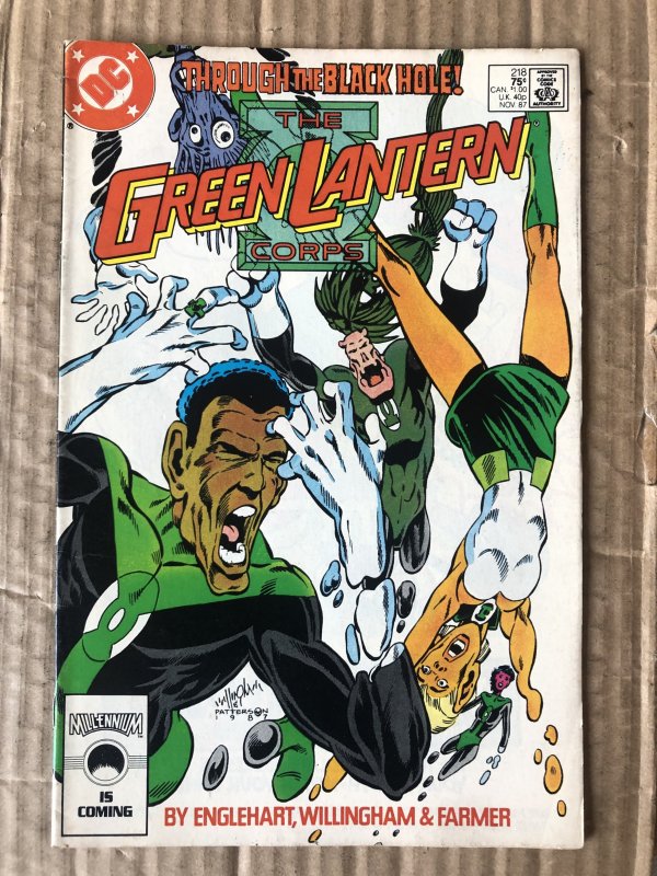 The Green Lantern Corps #218 (1987)