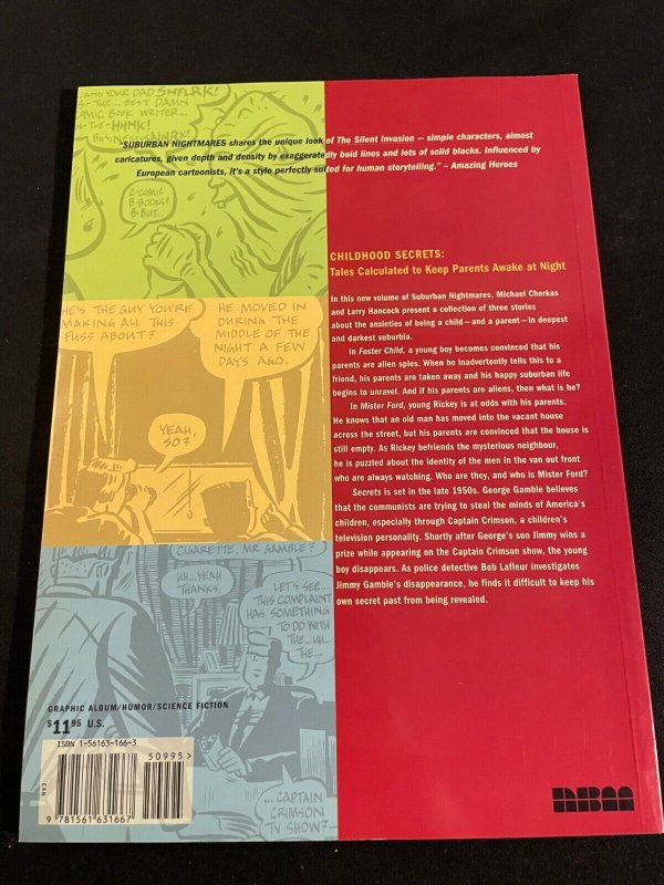 SUBURBAN NIGHTMARES: CHILDHOOD SECRETS Trade Paperback