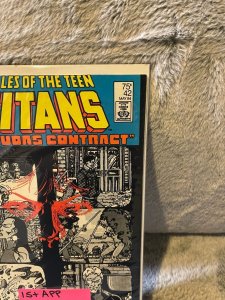 Tales of the Teen Titans #42 1984 1st Cameo Jericho 