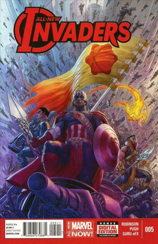 All-New Invaders #5 VF/NM; Marvel | save on shipping - details inside