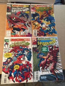 MAXIMUM CARNAGE Spider-Man COMPETE SET 14 Parts All NM copies