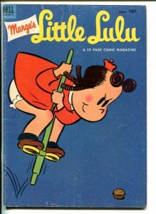 MARGE'S LITTLE LULU #57-POGO STICK-HUMOR-1953-good