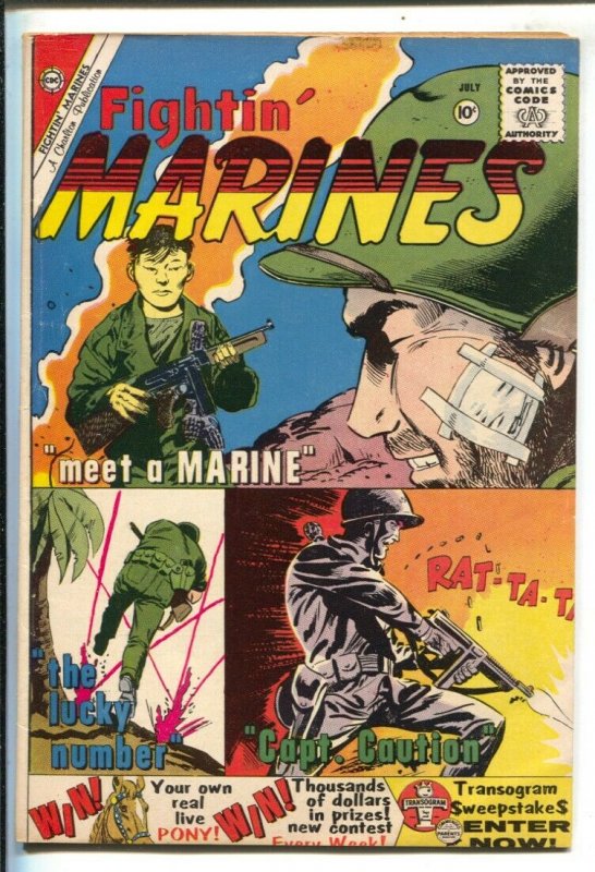 Fightin' Marines #36 1960-Charlton-Sam Glanzman Korean War story with Orienta...