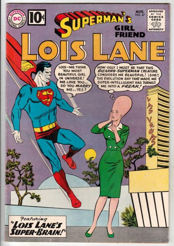 Superman's Girlfriend Lois Lane #27 (Aug-61) VF+ High-Grade Superman, Lois Lane