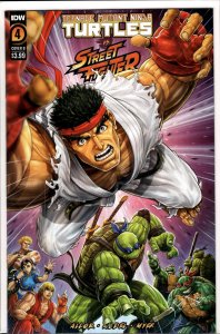 Teenage Mutant Ninja Turtles vs. Street Fighter #4 Cover B (2023)