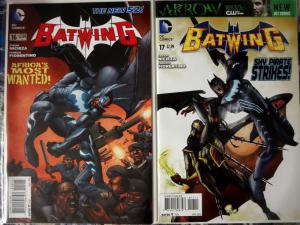 BATWING 0-18 New 52 (2011-2013) 19 diff DC Comics books Batman Judd Winick