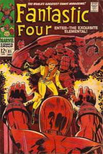 Fantastic Four (1961 series)  #81, Fine+ (Stock photo)