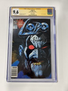 Lobo 1 1990 Cgc 9.6 SS Newsstand Signature Series Simon Bisley