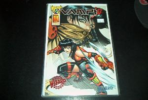 Vampi #1/2 Comic Book  Special Wizard Edition COA  
