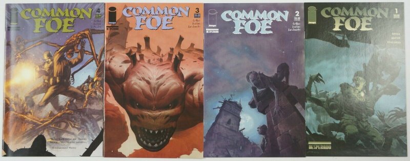 Common Foe #1-4 VF/NM complete series WWII AMERICANS + GERMANS VS DEMONS giffen