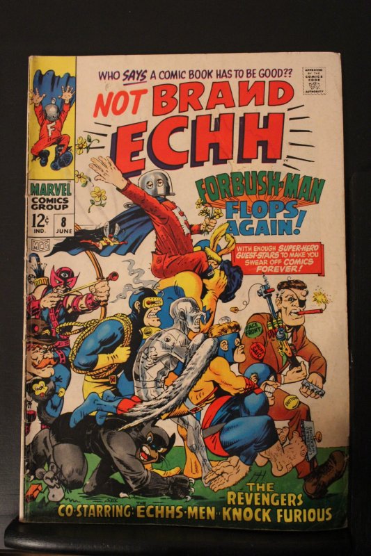 Not Brand Echh #8 (1968) Mid-Grade FN Forbush Man Wow!