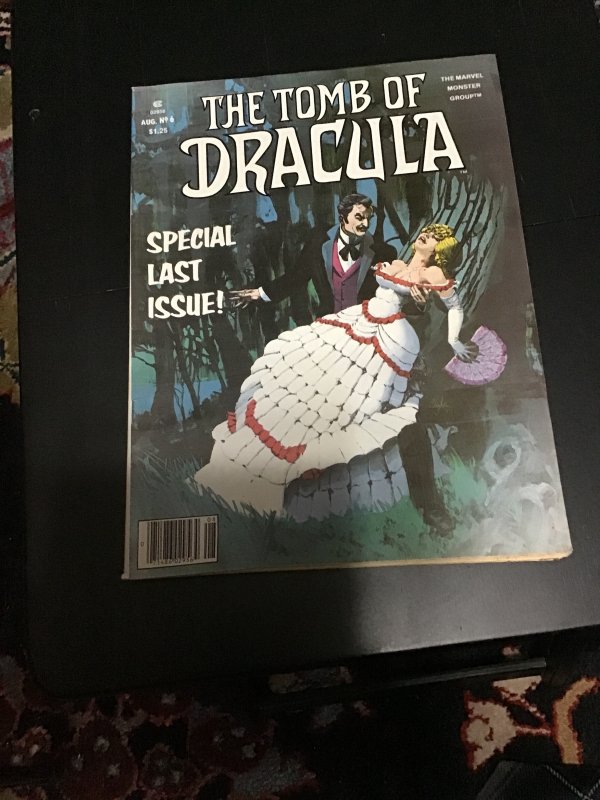 The Tomb of Dracula #6 (1980) Final issue, low print run! Mid high grade! FN/VF