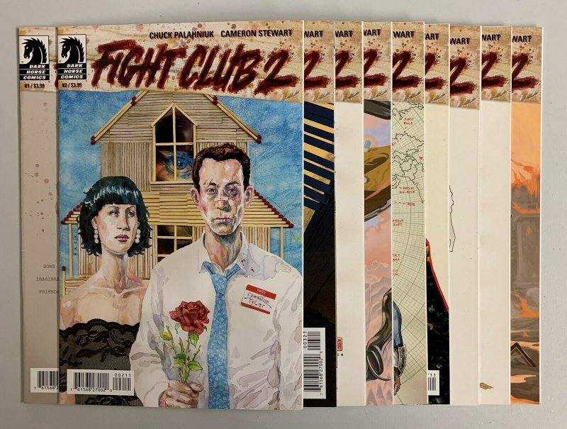 Fight Club 2 #1-10 (Dark Horse 2015) 1 2 3 4 5 6 7 8 9 10 Chuck Palahniuk (8.0+) 