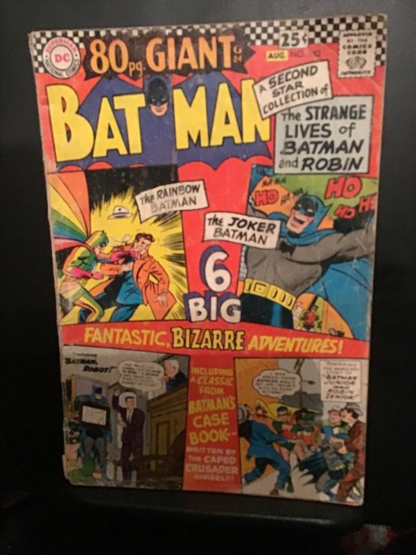 Batman #182 (1966) Affordable-grade,  Giant-size key! VG   Wow!