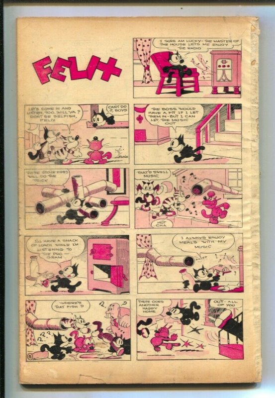 Felix The Cat Winter Annual #2 1954-rare Giant edition-Pat Sullivan-G