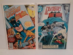 BATMAN: THE UNTOLD LEGEND OF 1 & 2 + BATMAN ADVENTURES #1 - FREE SHIPPING