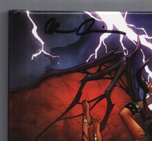 Hellwitch Hellbourne #1 Hardcover Signed by Pulido (Coffin, 2019) NM 