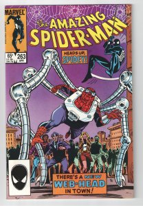 AMAZING SPIDERMAN 263 NM+ 9.4-1st APP NORMIE OSBORN-GOBLIN CHILDE