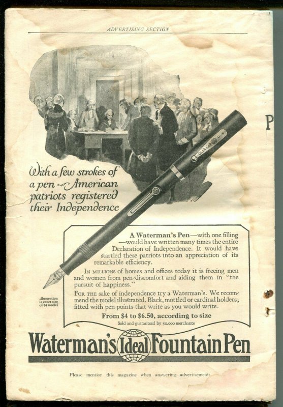 Popular 10/7/1925-Bull-Dog Drummond-Sapper-crime-mystery-pulp-FR/G