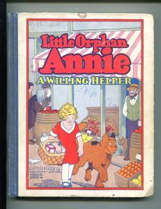 LITTLE ORPHAN ANNIE #7-1932-HAROLD GRAY-A WILLING HELPER-vg minus