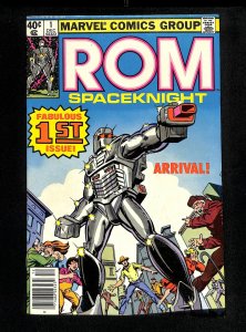 Rom #1 FN+ 6.5 1st Issue!