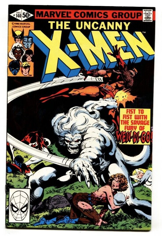 X-MEN #140-marvel comic book Alpha Flight 1980