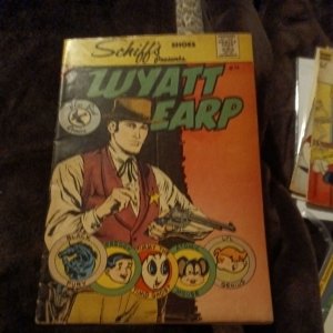 BLUE BIRD COMICS #14 - WYATT EARP (Schiff's Shoe Store Giveaway) Charlton, 1962