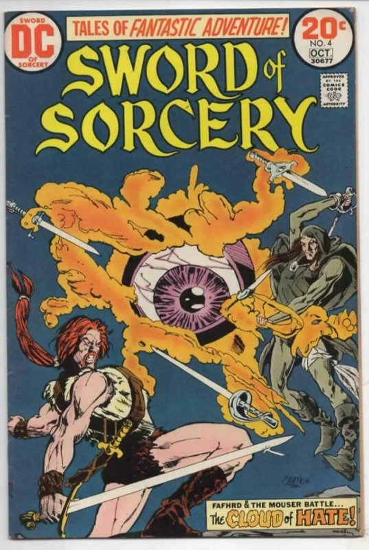 SWORD of SORCERY #2 3 4, FN, 1973, 3 issues, more Bronze age in store