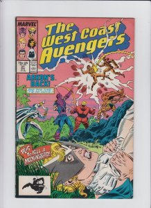 West Coast Avengers #31 - Direct Edition (VF-) 1988