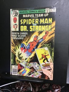 Marvel Team-Up #76 (1978). Spider-Man and Doctor Strange  movie team! VG/FN