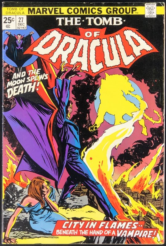 Tomb of Dracula #27 (1974) VF-